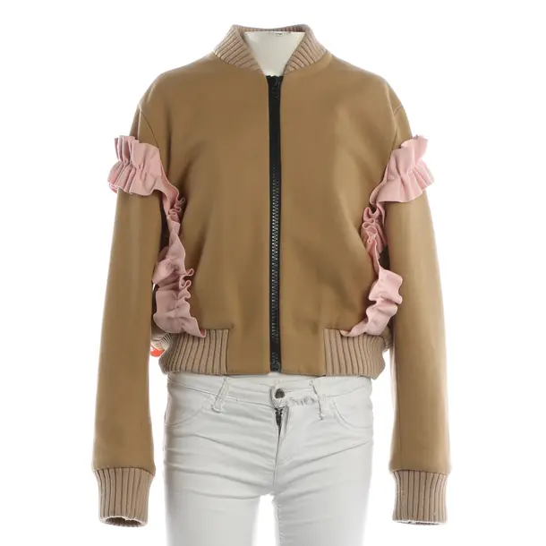 Giacca bomber, in Marrone chiaro, Lana, MSGM