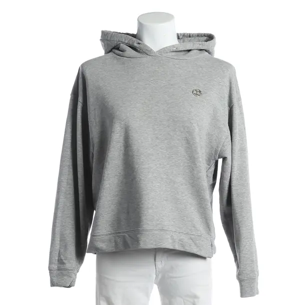 Hoodie, in Grau, Baumwolle, Twin Set
