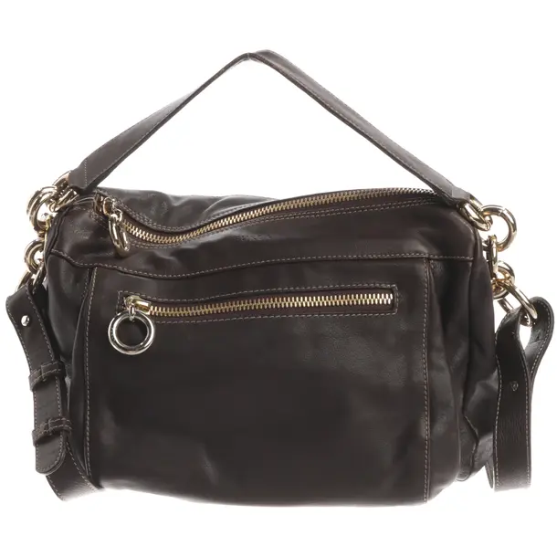 Shoulder Bag, in Brown, Leather, Furla