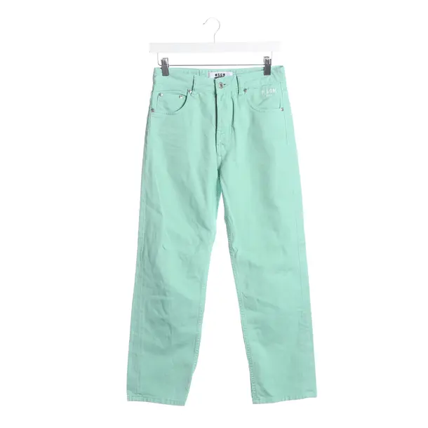 Slim Fit Jeans, in Mint Green, Cotton, MSGM
