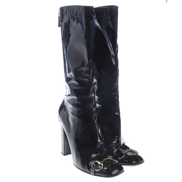 Stiefel, in Schwarz, Gucci