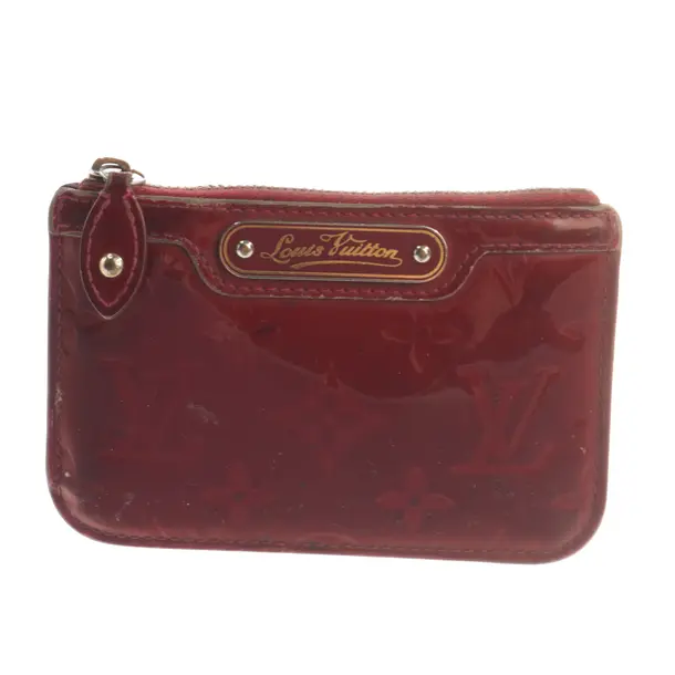 Key Holder, in Red, Leather, Louis Vuitton