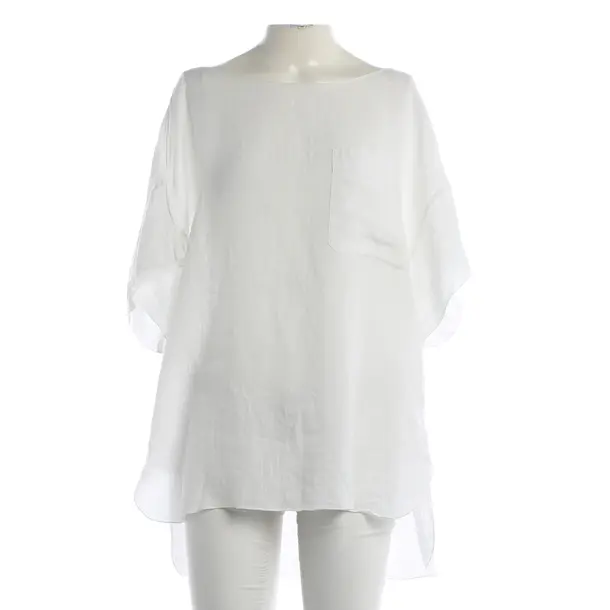 Camicetta, in Bianco, Lino, Max Mara