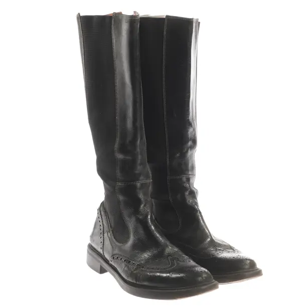 Boots, in Black, Santoni