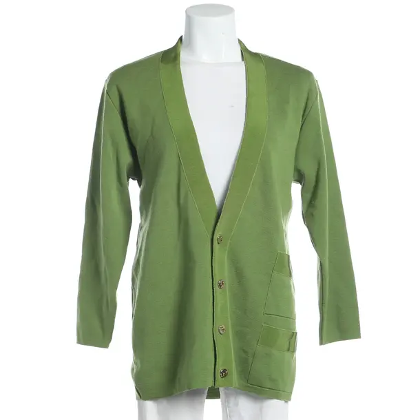 Strickjacke, in Grün, Wolle, Salvatore Ferragamo