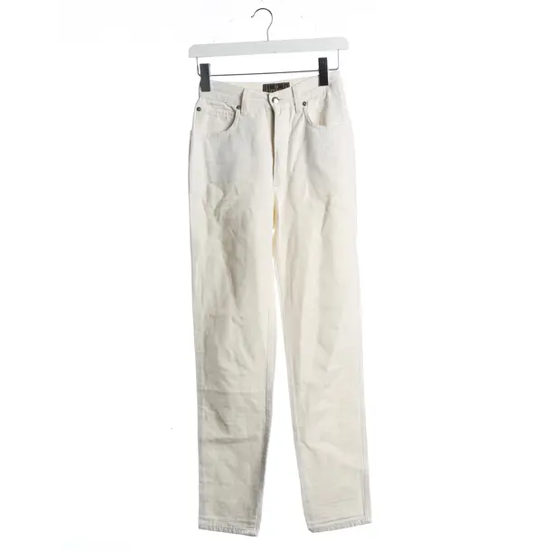 Jeans, in Beige, Baumwolle, Fendi