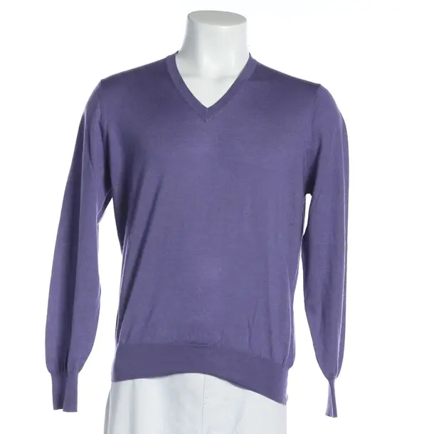 Jumper, in Purple, Cashmere, Brunello Cucinelli