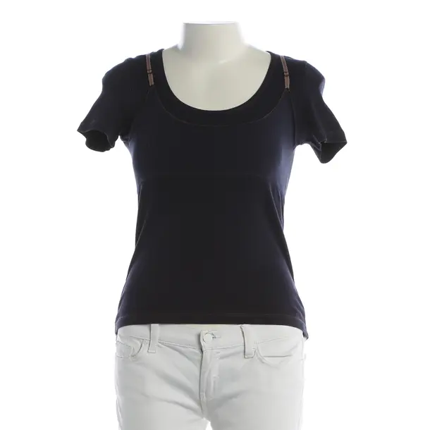 Shirt, in Blue, Cotton, Brunello Cucinelli