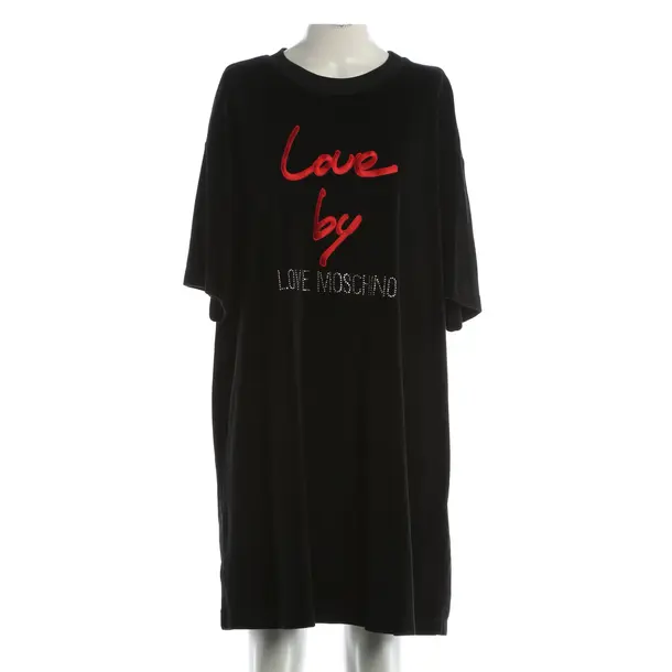 Dress, in Black, Cotton, Love Moschino