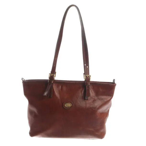 Shoulder Bag, in Brown, Leather, The Bridge