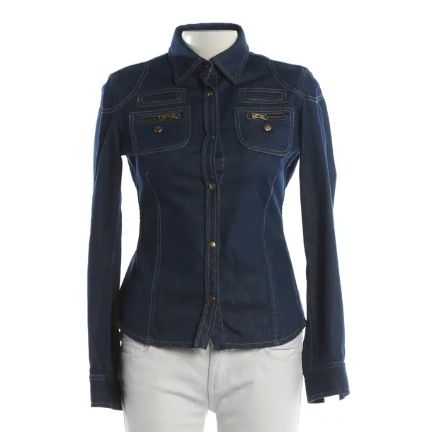 Camicia in denim, in Blu, Cotone, Fay