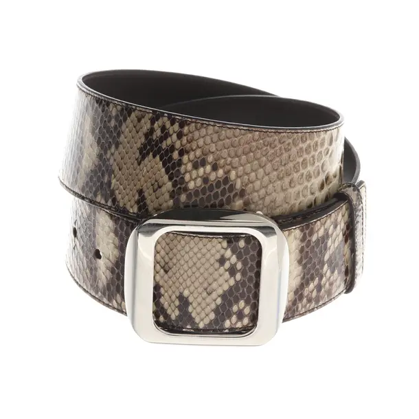 Gürtel, in Beige, Leder, Prada