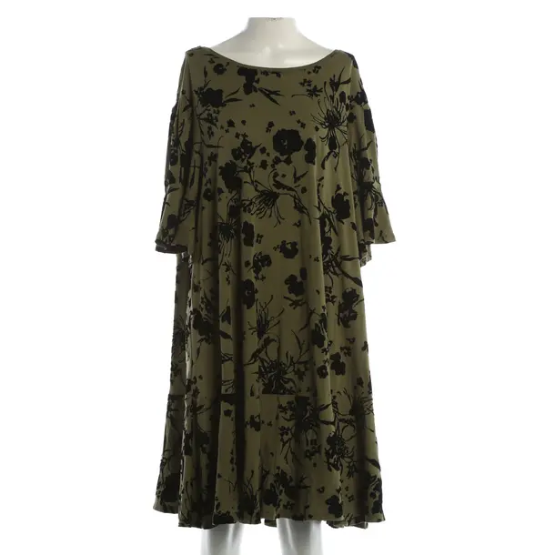 Dress, in Green, Cotton, Dries van Noten