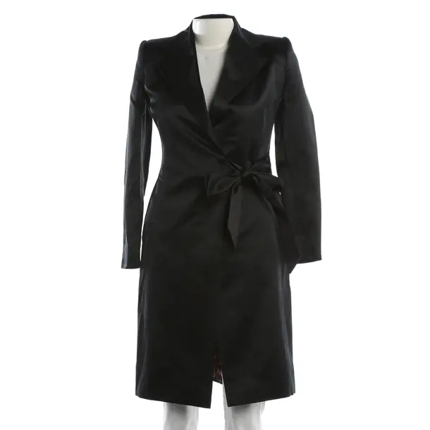 Übergangsmantel, in Schwarz, Seide, Dolce & Gabbana