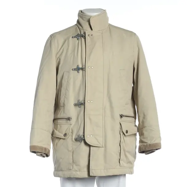 Winter Jacket, in Beige, Cotton, Fay