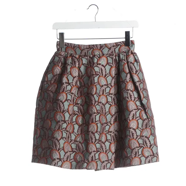 Skirt, in Multicolored, Cotton, Rochas