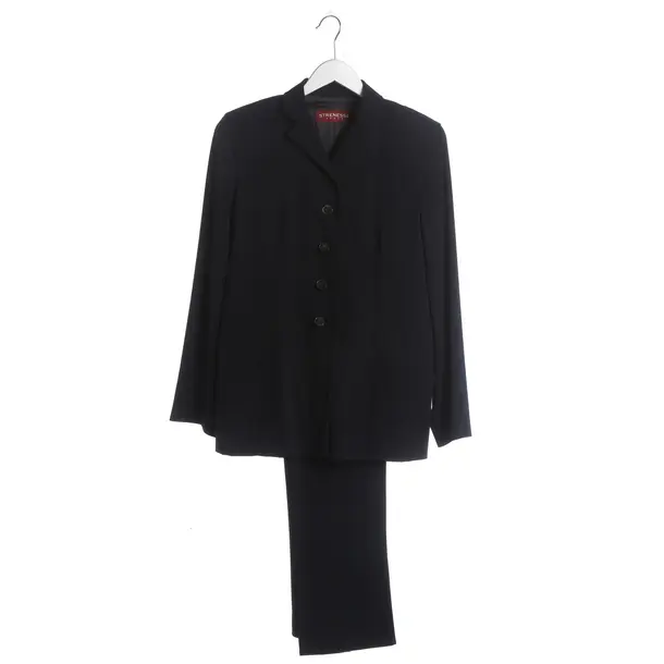 Pantsuit, in Navy, Wool, Strenesse