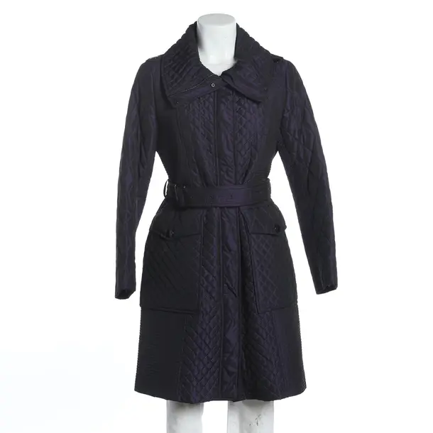 Mid-Season Coat, in Purple, Polyester, Burberry London