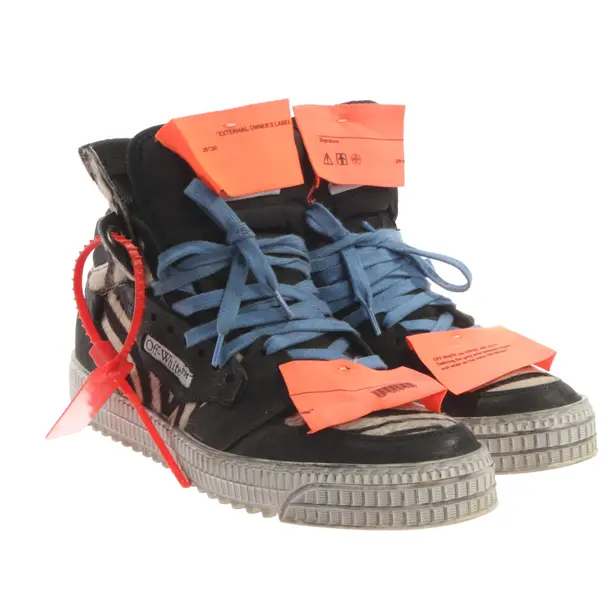 High-Top Sneaker, in Mehrfarbig, Off-White
