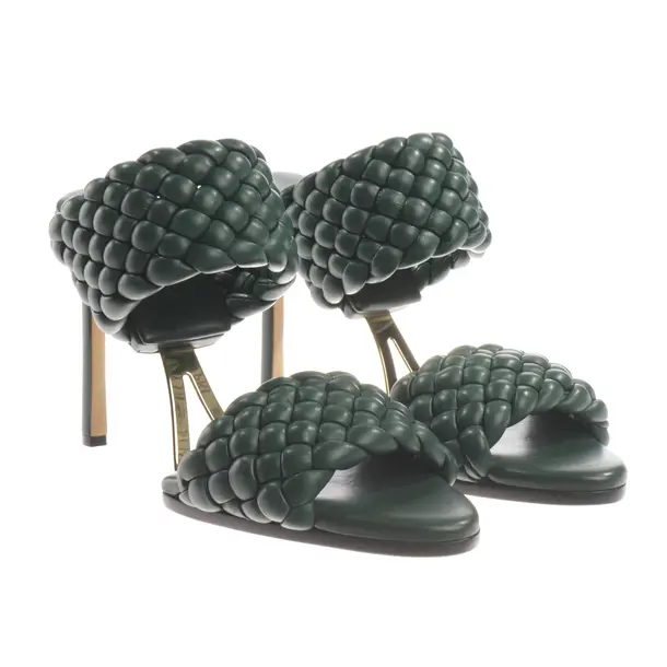 Sandaletten, in Grün, Bottega Veneta