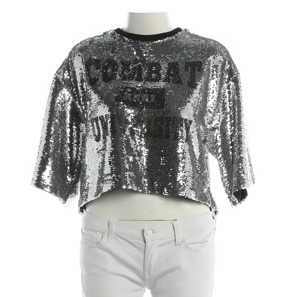 Shirt, in Silber, Polyester, MSGM