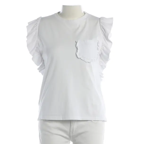Shirt, in Weiß, Baumwolle, MSGM