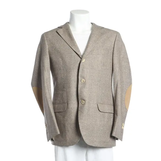 Blazer, in Light Brown, Wool, Brunello Cucinelli
