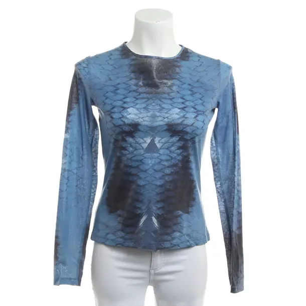 Manica lunga, in Blu, Cotone, Solo Cavalli