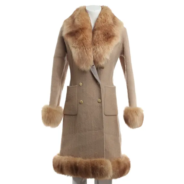 Winter Coat, in Gray, Wool, Ermanno Scervino