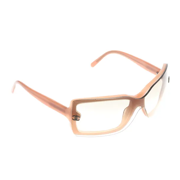 Sunglasses, in Peach, Synthetic, Chanel