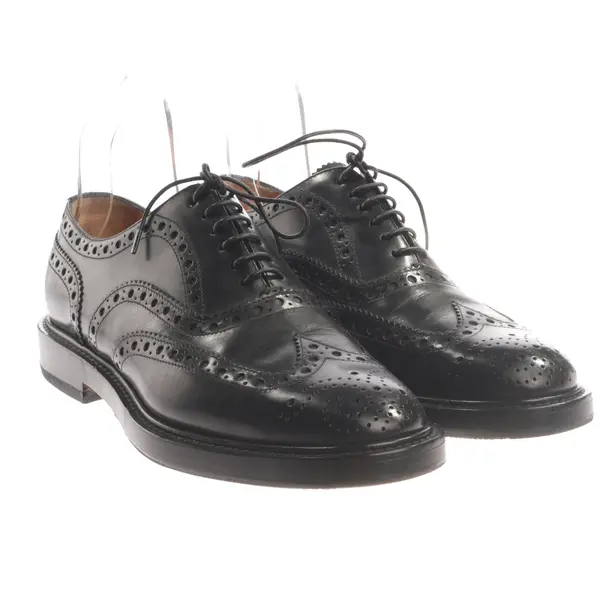 Halbschuhe, in Schwarz, Santoni