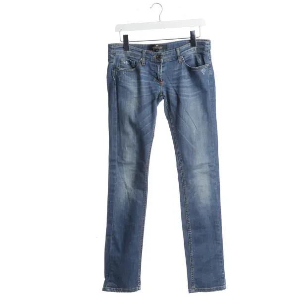 Jeans, in Blue, Cotton, Elisabetta Franchi