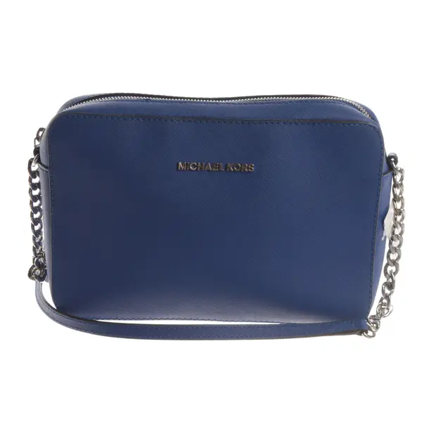 Cross Body Bag, in Blue, Leather, Michael Kors