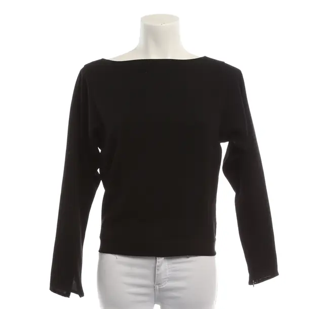 Blouse, in Black, Triacetate, Polo Ralph Lauren