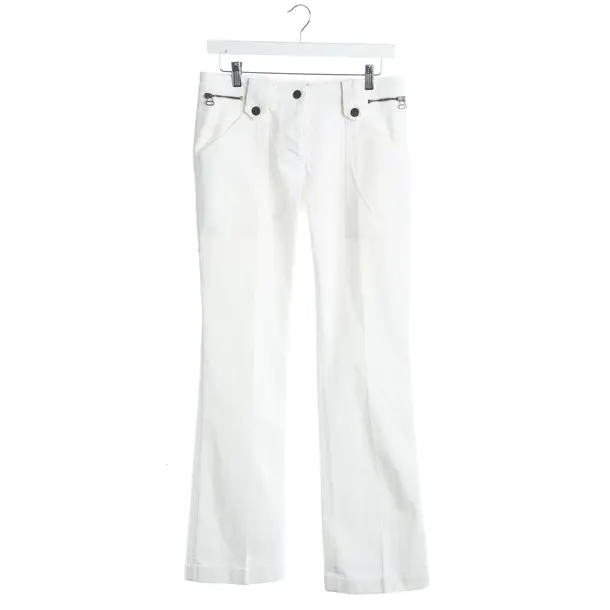 Pants, in White, Cotton, Dolce & Gabbana