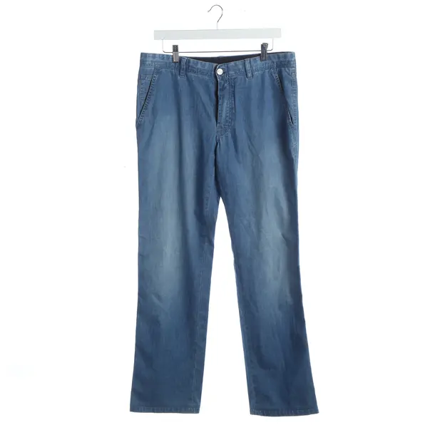 Straight Fit Jeans, in Blue, Cotton, Brioni