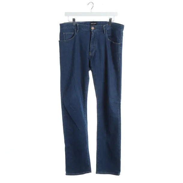 Jeans straight fit, in Blu, Cotone, Giorgio Armani