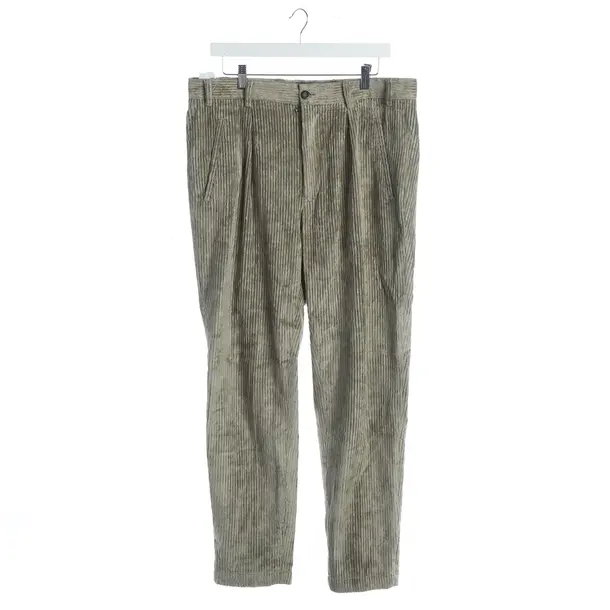 Pantaloni, in Verde, Cotone, Giorgio Armani