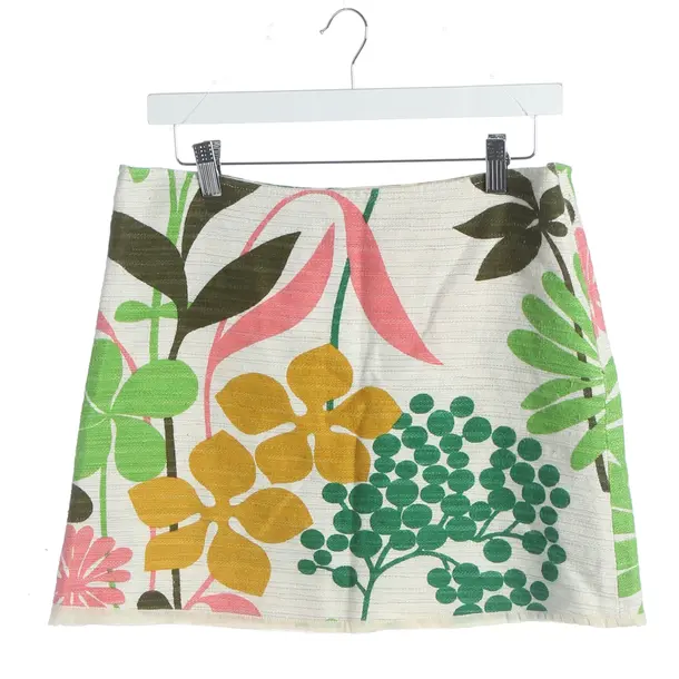 Skirt, in Multicolored, Viscose, Miu Miu