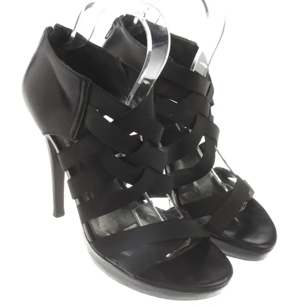 Heeled Sandals, in Black, Stuart Weitzman