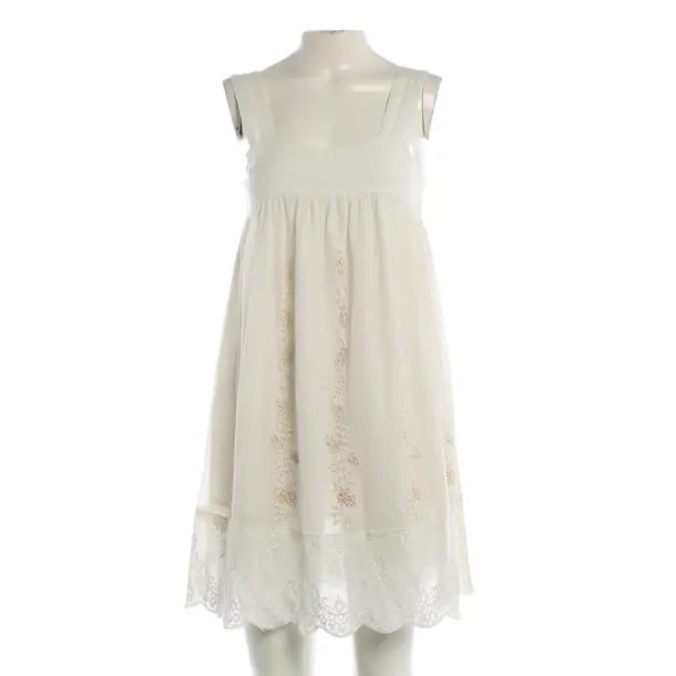 Kleid, in Cream, Baumwolle, Twin Set