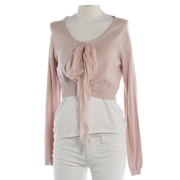 Cardigan, in Rosa chiaro, Cotone, Set di gemelli