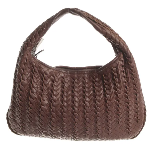 Handbag, in Purple, Leather, Bottega Veneta