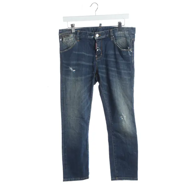 Straight Fit Jeans, in Blue, Cotton, Dsquared