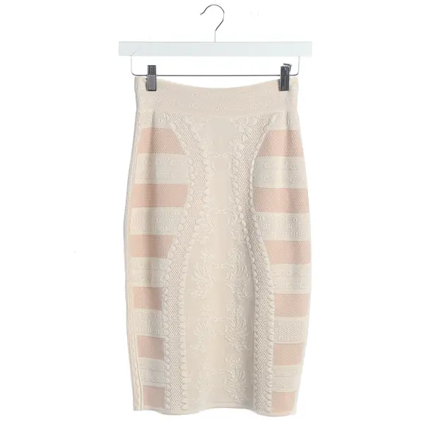 Skirt, in Beige, Viscose, Alexander McQueen