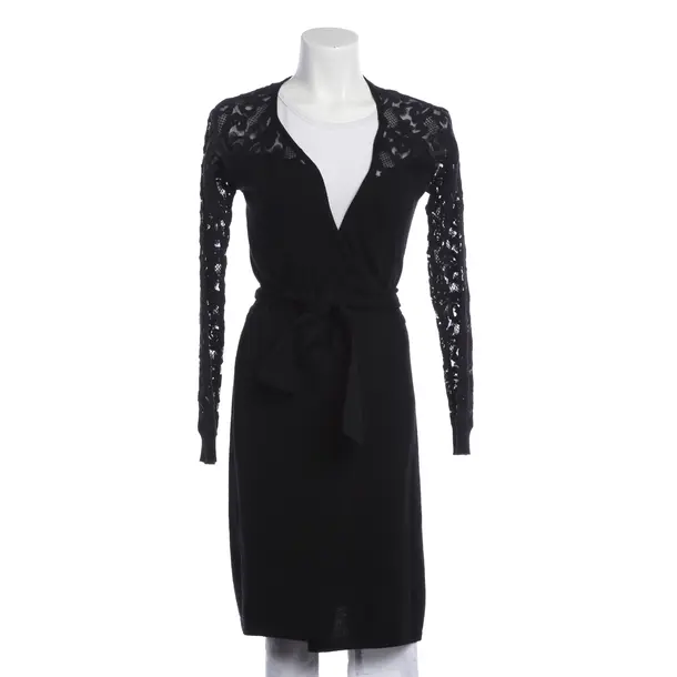 Strickjacke, in Schwarz, Wolle, Diane von Furstenberg