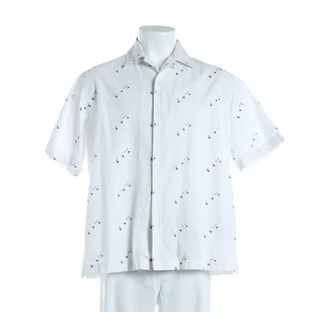 Shirt, in White, Cotton, Off-White
