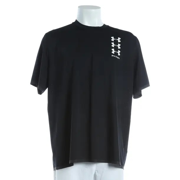 T-Shirt, in Black, Polyester, Palm Angels