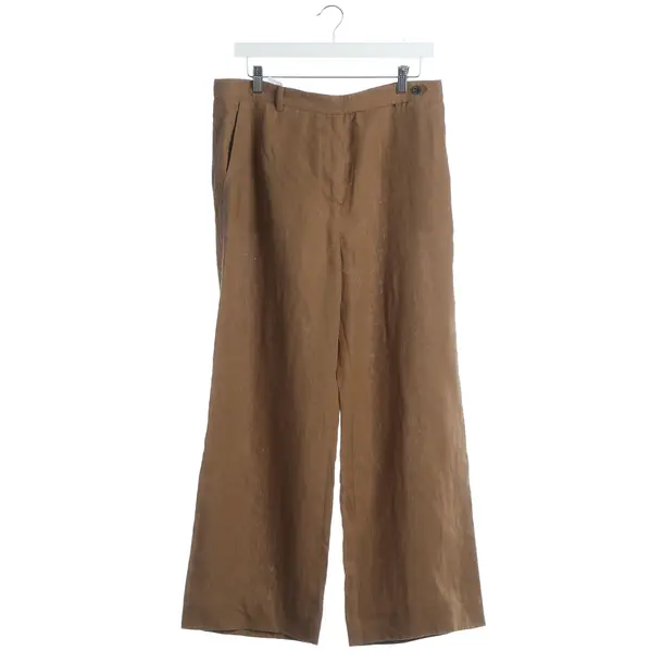 Hose, in Camel, Leinen, Max Mara