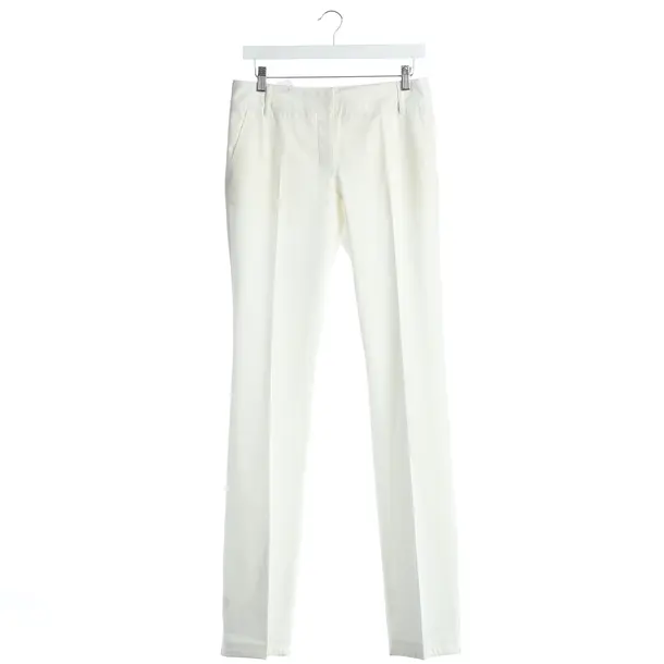 Pants, in Beige, Cotton, Prada Linea Rossa